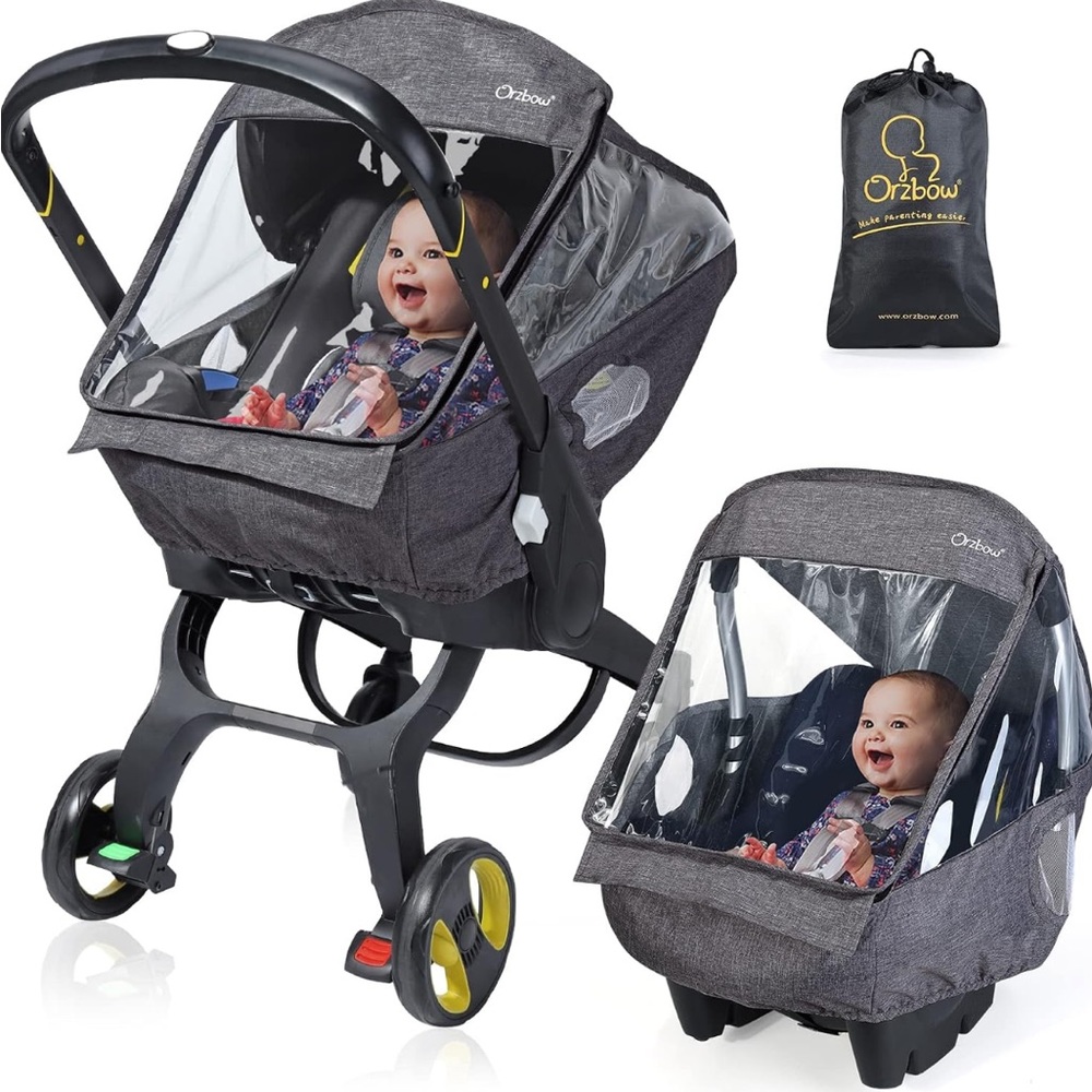 NWT Universal Car Seat Rain Cover,Weather Shield for Infant Car Seat